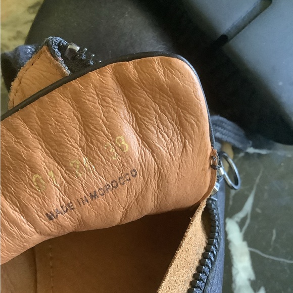 Pikolinos Balerma Black Leather Wegde Heel Shoes size 38 - Picture 9 of 11